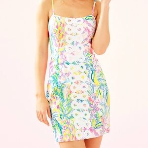 Lilly Pulitzer Shelli Stretch Dress in Multi Fiesta Bamba